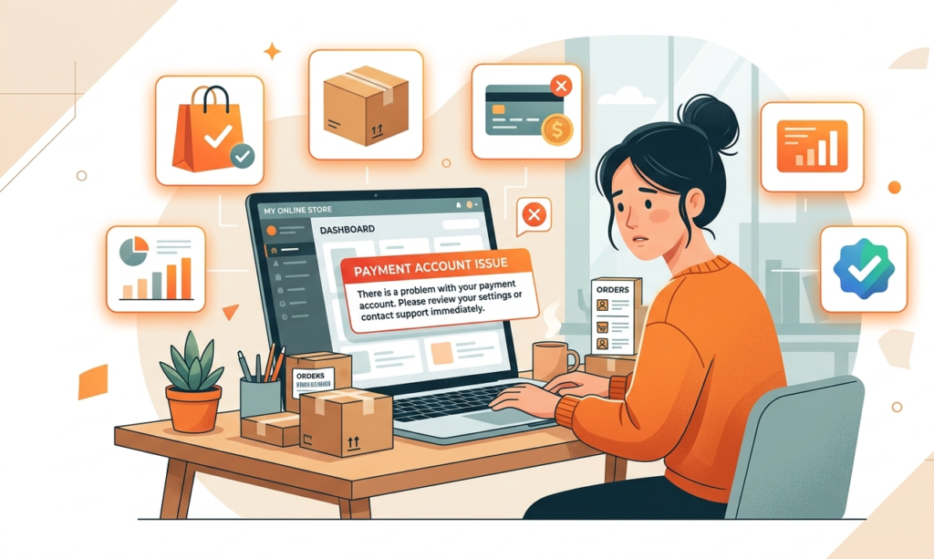 Etsy payment account problems