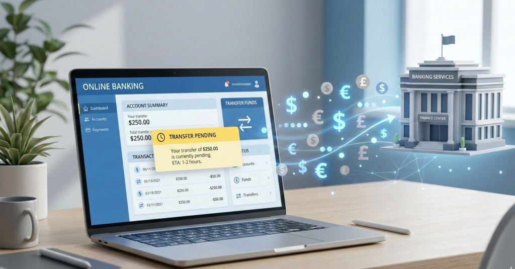 PayPal transfer pending