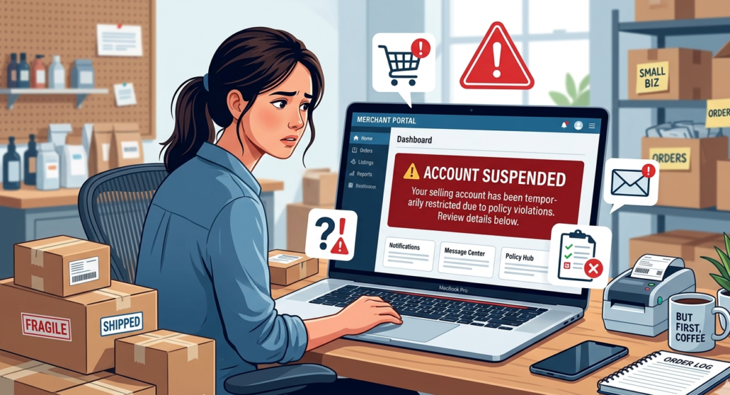 marketplace account suspension